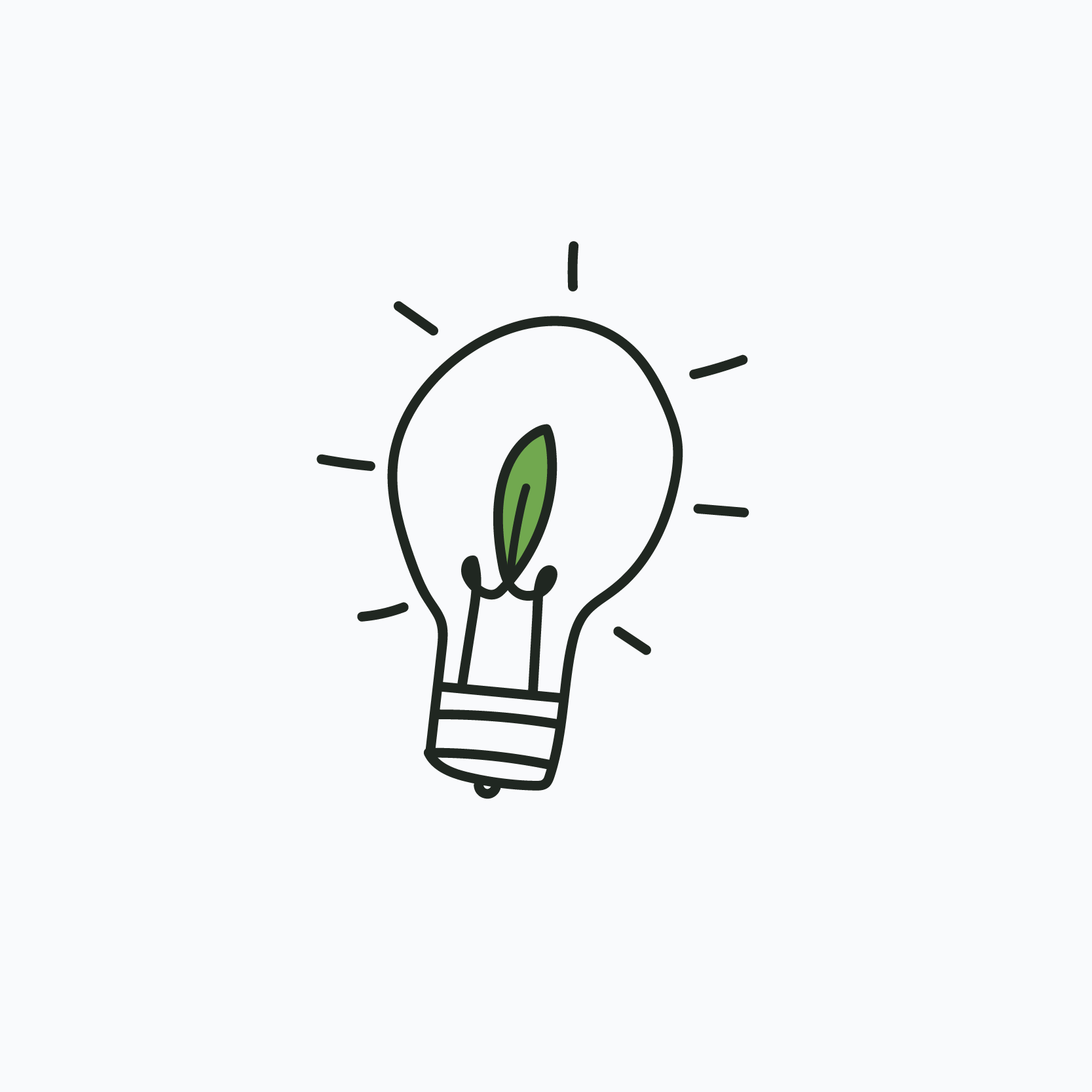 an illustration of lightbulb